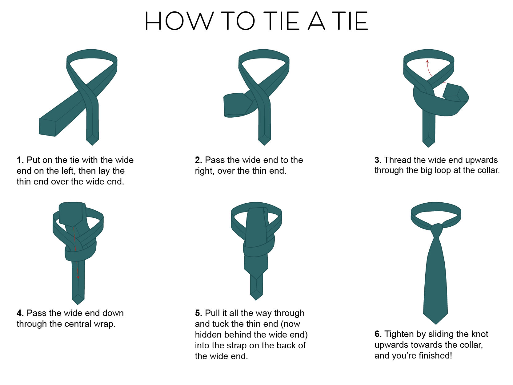 TIE POLYESTER I AM BURGUNDY