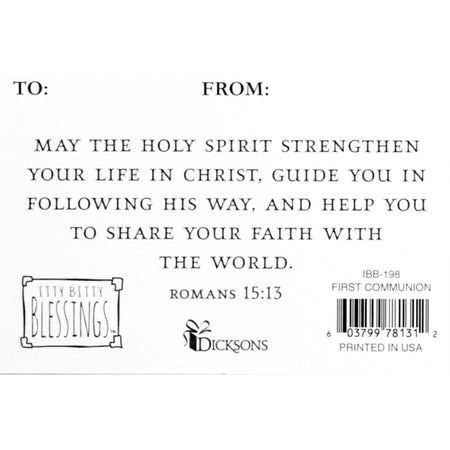 Itty Bitty Card My First Communion by Dicksons, product view 2