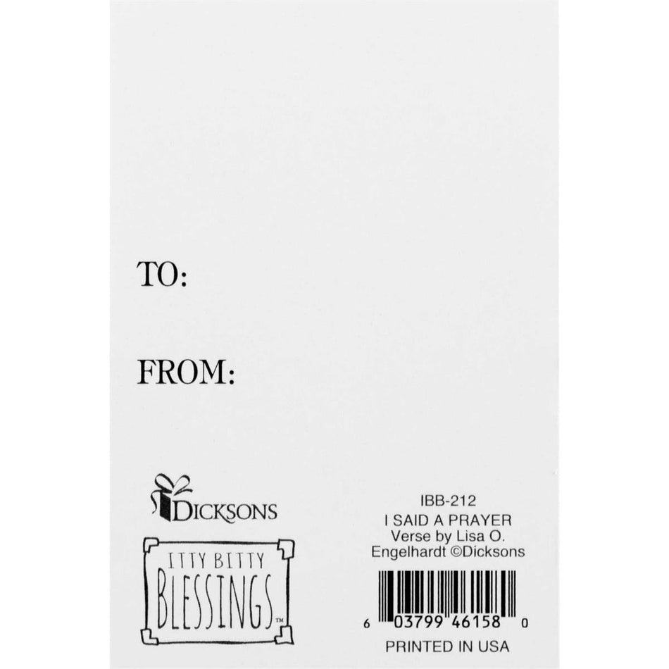 Feel His Love Light Follow Lead Spring Scene 3 x 2 Paper Itty Bitty Bookmark by Dicksons, product view 2