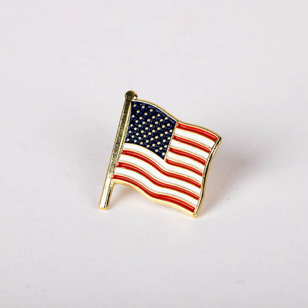 LAPEL PIN AMERICAN FLAG PK6