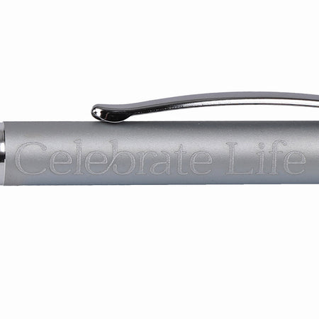 GIFT PEN DIAMOND TOUCH CELEBRATE LIFE SILVER