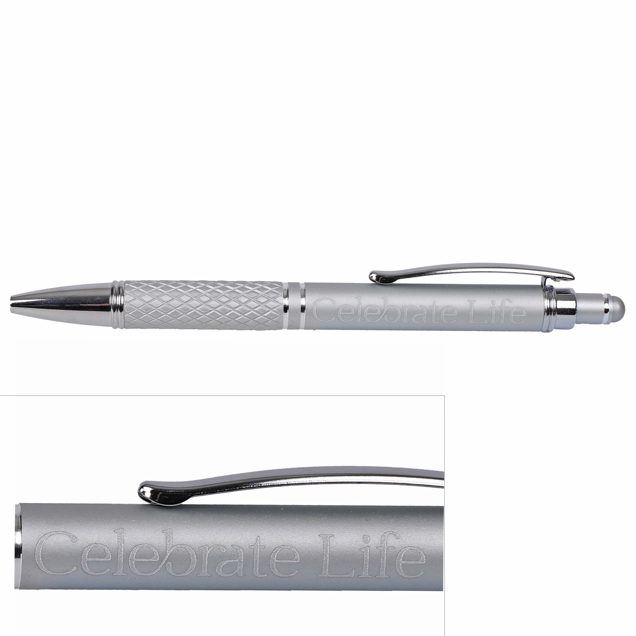 GIFT PEN DIAMOND TOUCH CELEBRATE LIFE SILVER
