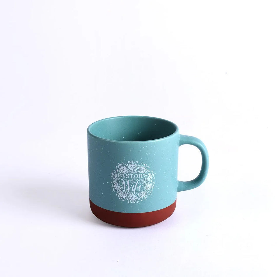 Mug Pastor’s Wife 13 oz Light Aqua