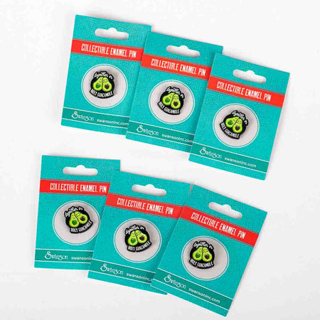 LAPEL PIN TOGETHER IN HOLY GUACAMOLE PK6