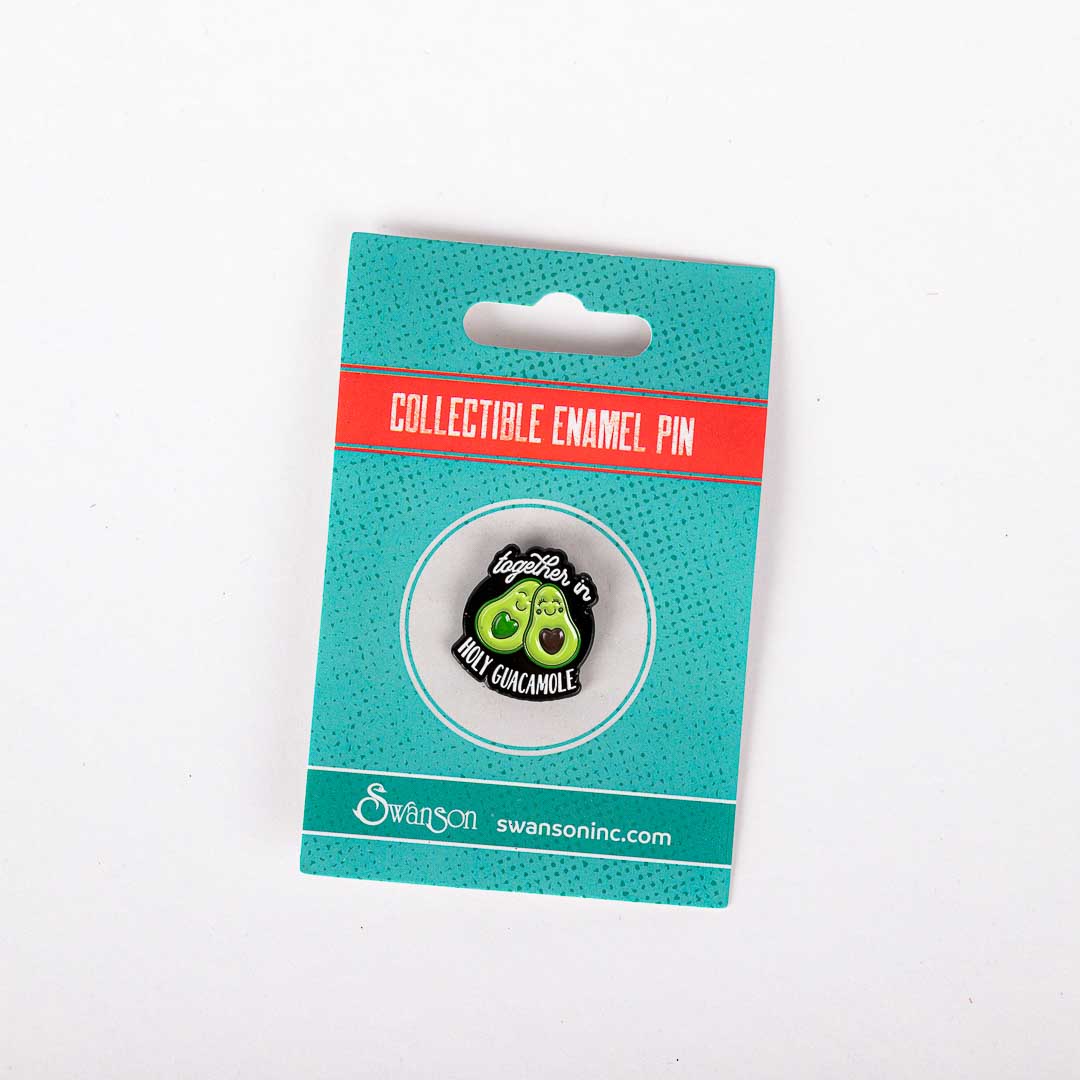 LAPEL PIN TOGETHER IN HOLY GUACAMOLE PK6