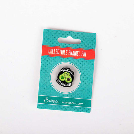 LAPEL PIN TOGETHER IN HOLY GUACAMOLE PK6