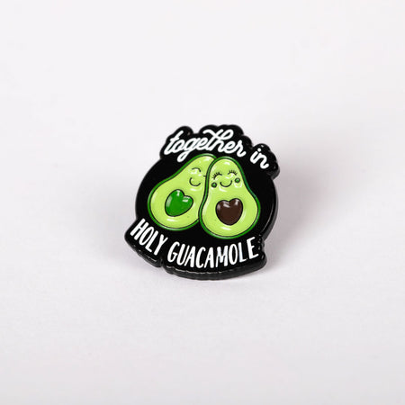 LAPEL PIN TOGETHER IN HOLY GUACAMOLE PK6