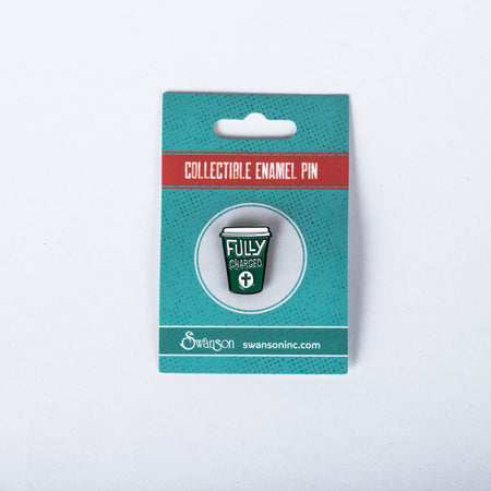 LAPEL PIN FULLY CHARGED PK6