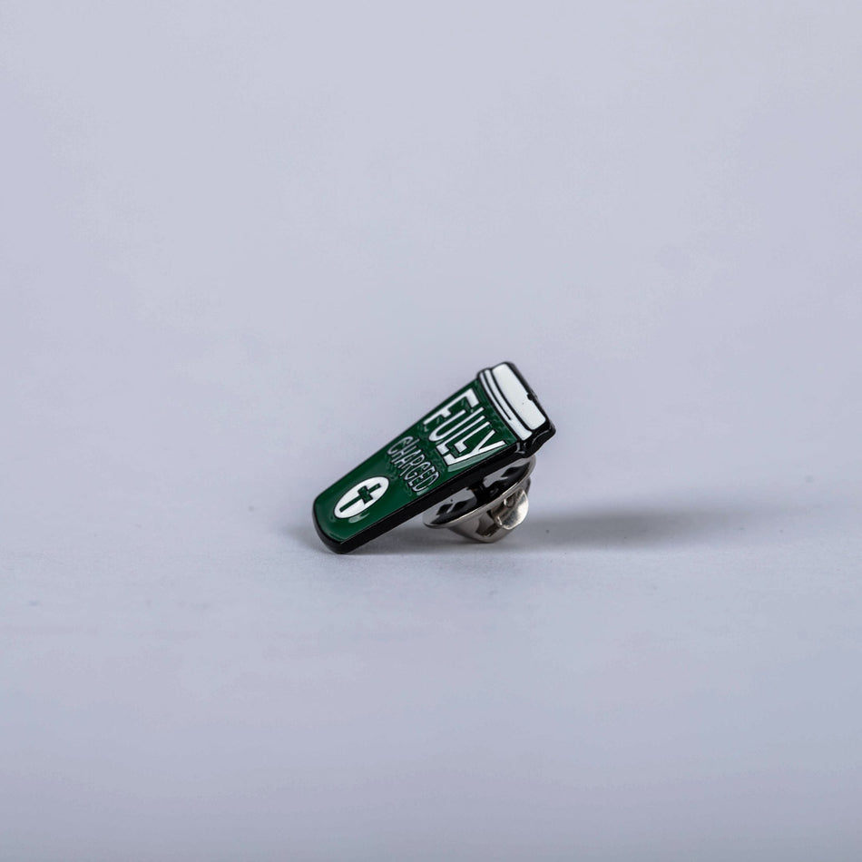 LAPEL PIN FULLY CHARGED PK6
