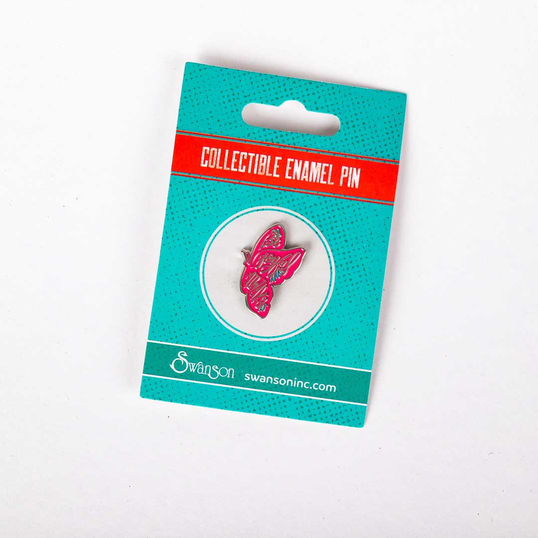 LAPEL PIN BE JOYFUL ALWAYS PK6