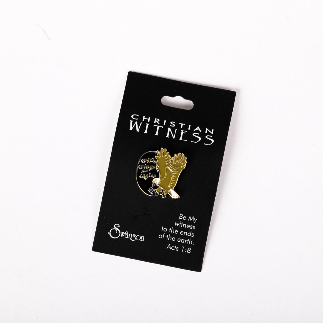 LAPEL PIN WINGS AS EAGLES PK6