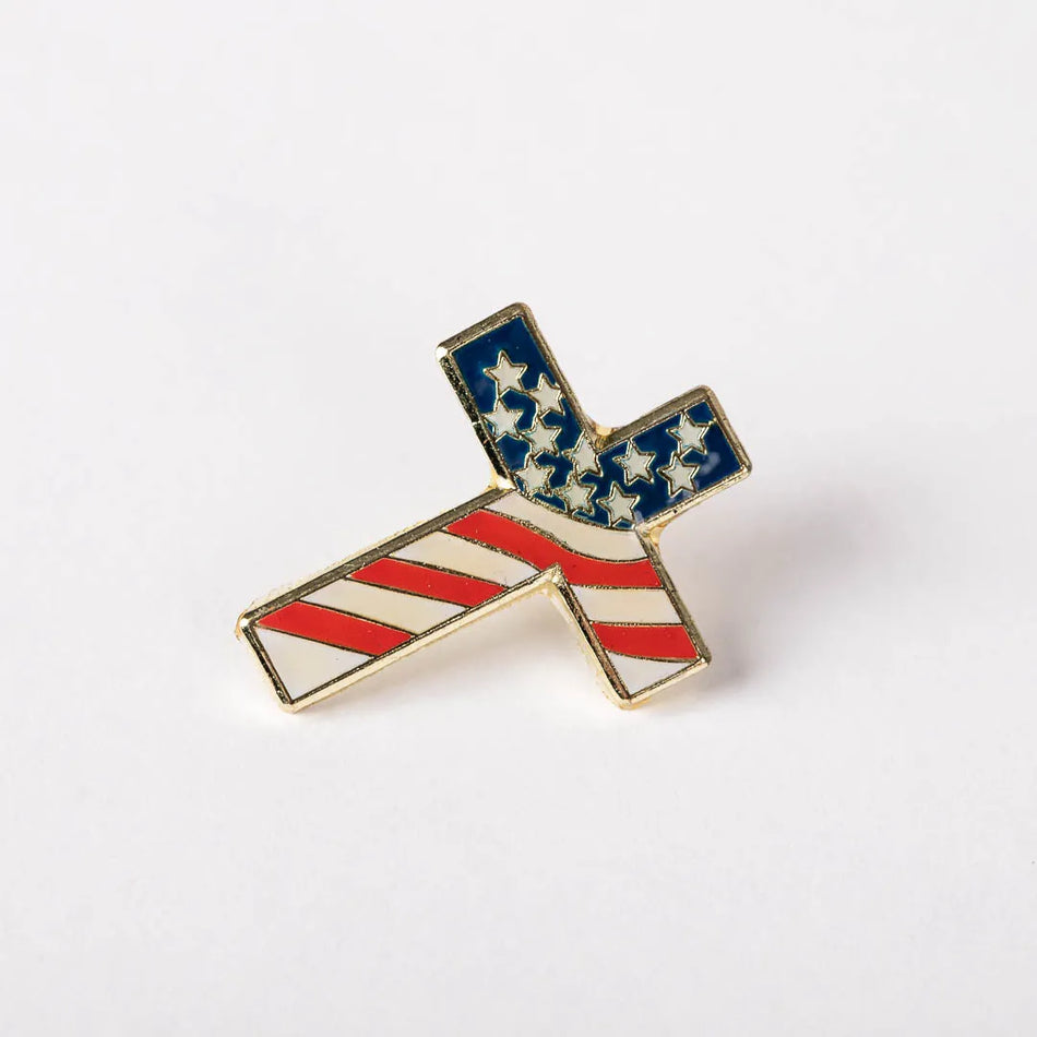 Lapel Pin Cross Of America – Pack of 6