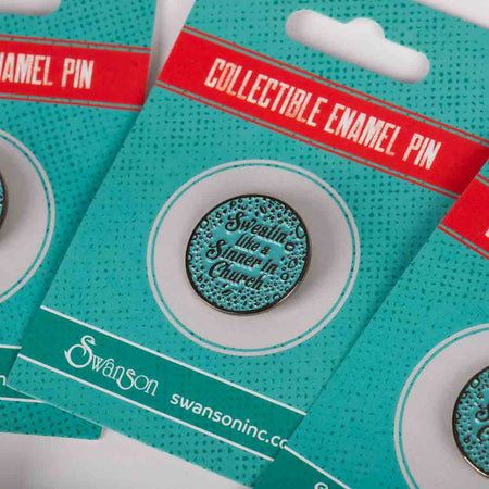 LAPEL PIN SWEATIN' LIKE A SINNER PK6