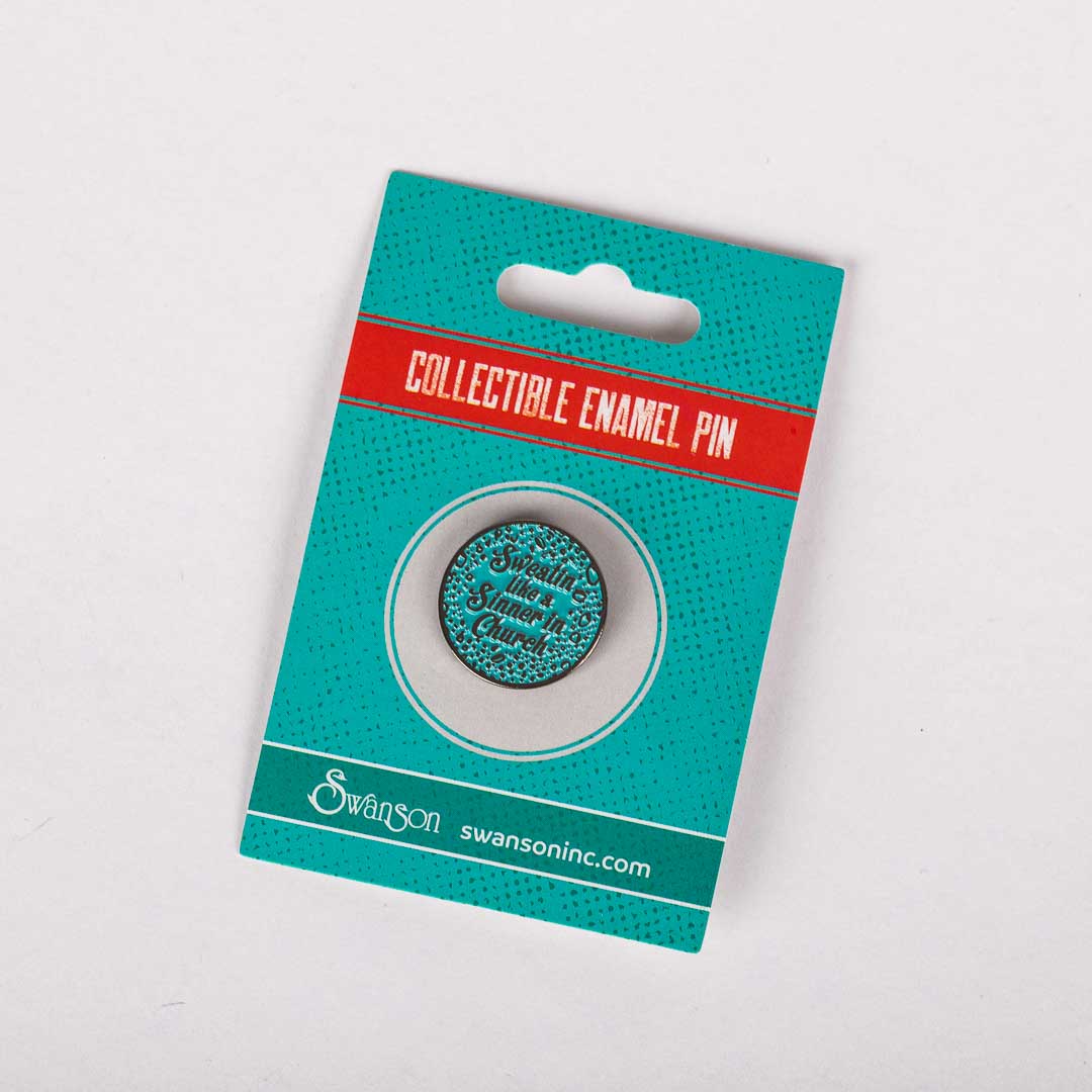 LAPEL PIN SWEATIN' LIKE A SINNER PK6