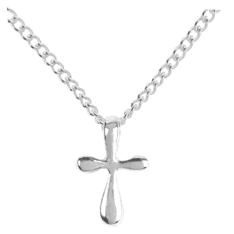 Confirmed Encouraging Verse Silver Plated Puff Cross Silver 6.63 x 4.5 by Dicksons, product view 2