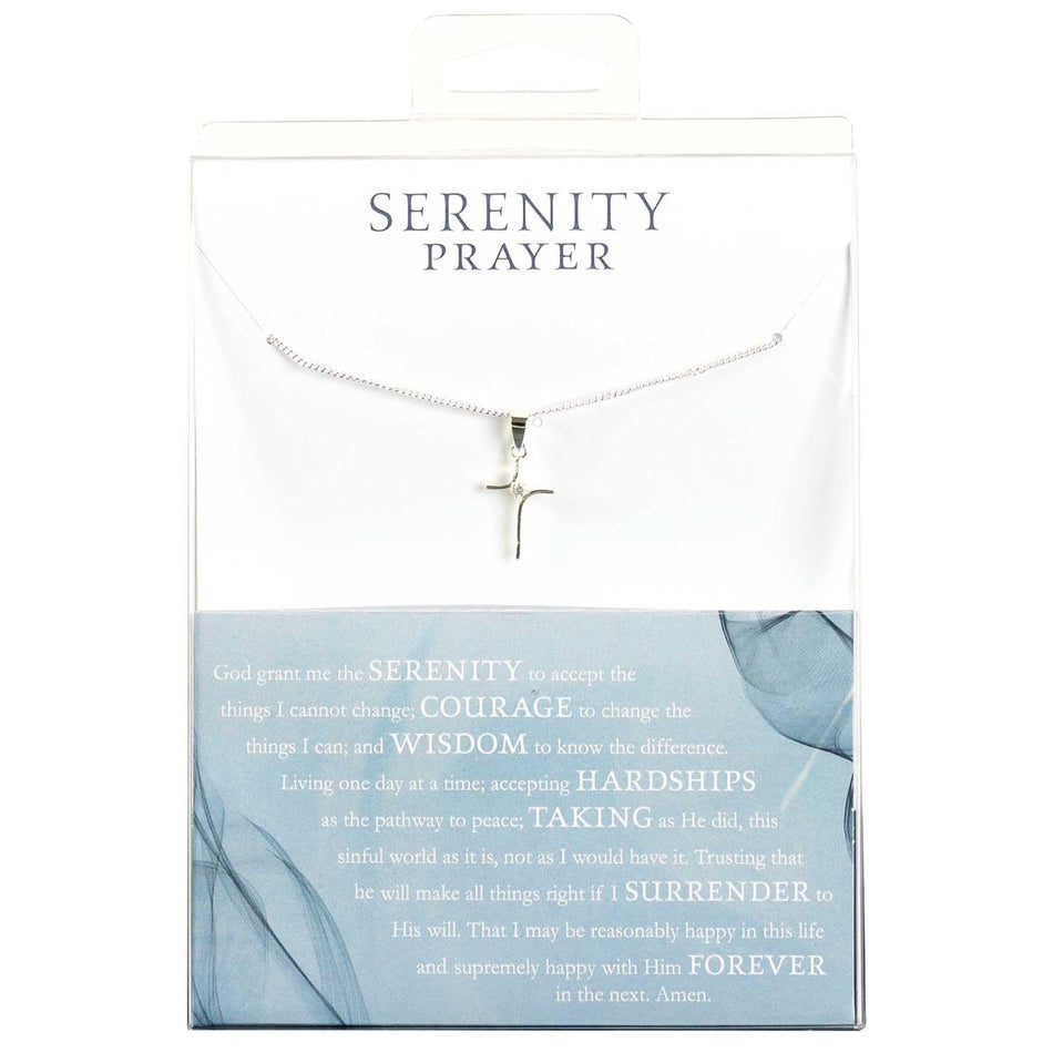Necklace Serenity Prayer 18in Chain by Dicksons