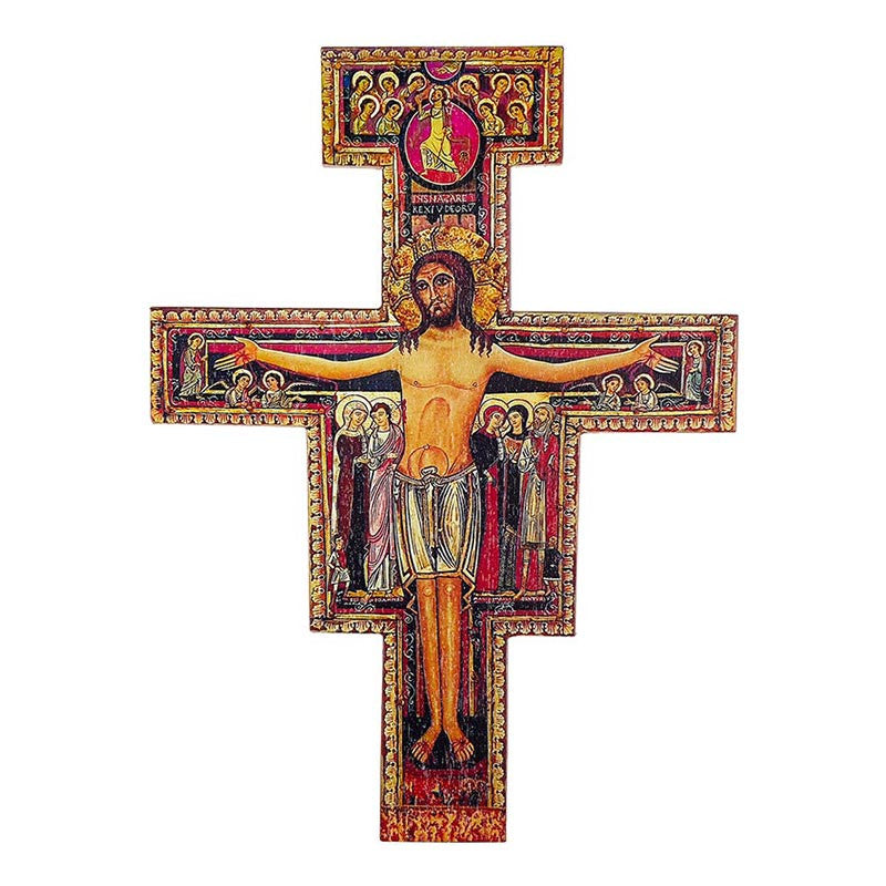 10" H San Damiano Crucifix (J5543)