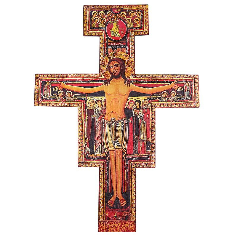 36" H San Damiano Crucifix