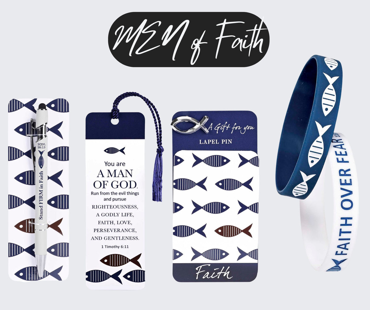 Lapel Pin Pocket Card Silver Fish by Dicksons, product view 4