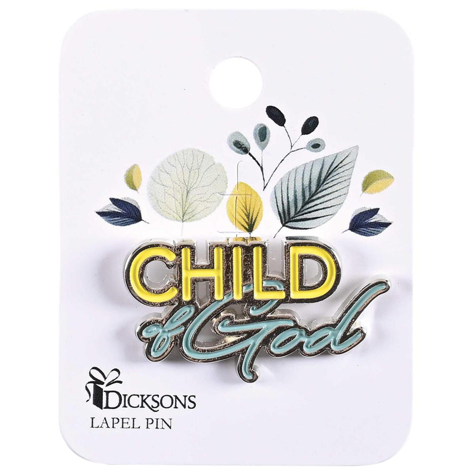Lapel Pin Child Of God Foliage Boy by Dicksons, product view 2