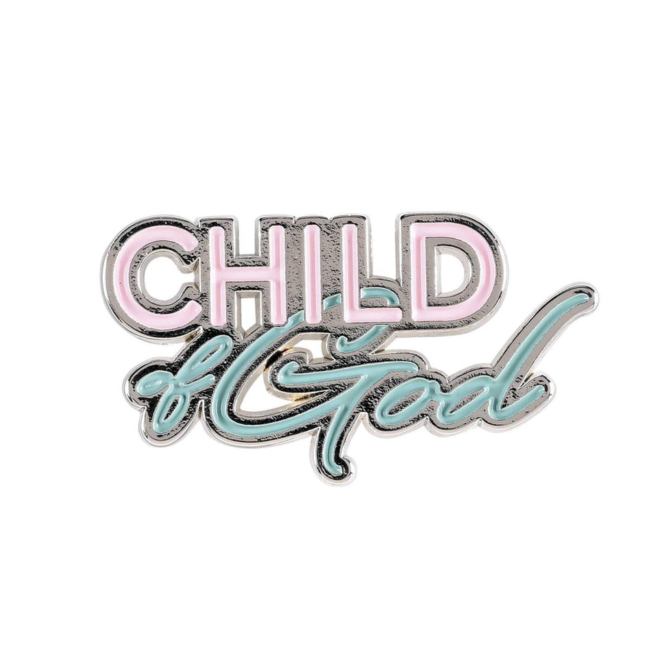 Lapel Pin Child Of God Floral Girl by Dicksons
