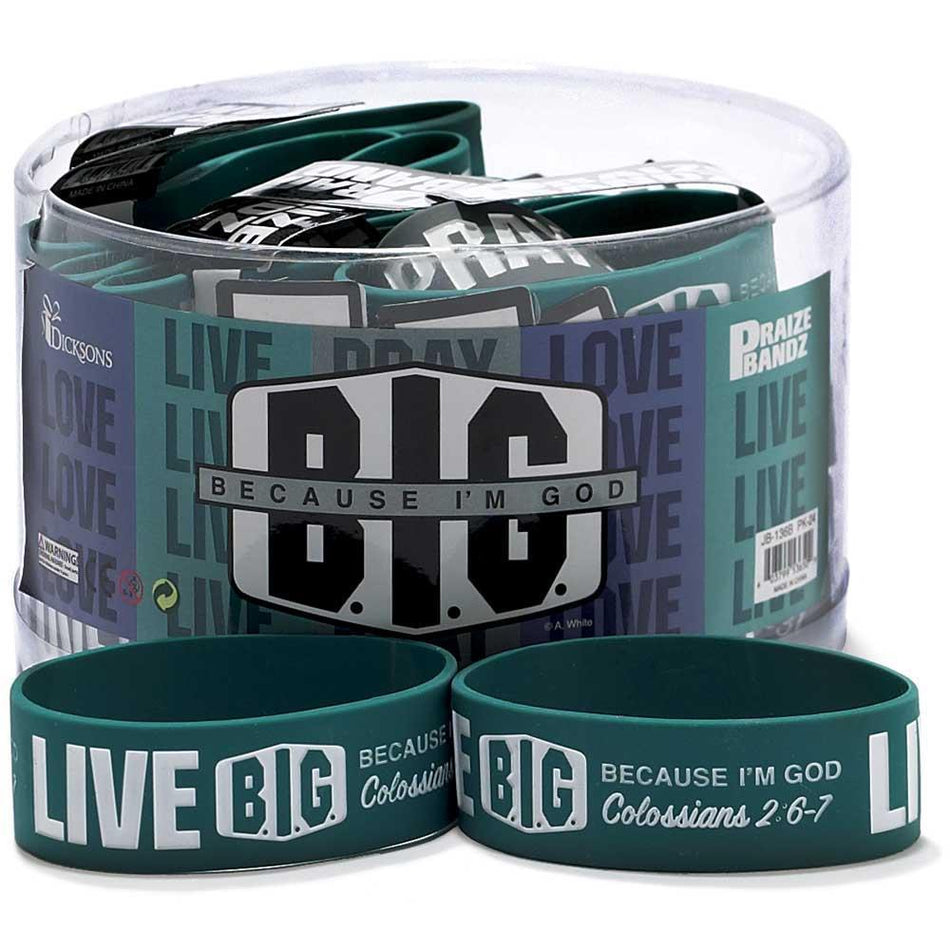 Bracelet Ast Live-love-pray Big Tub by Dicksons