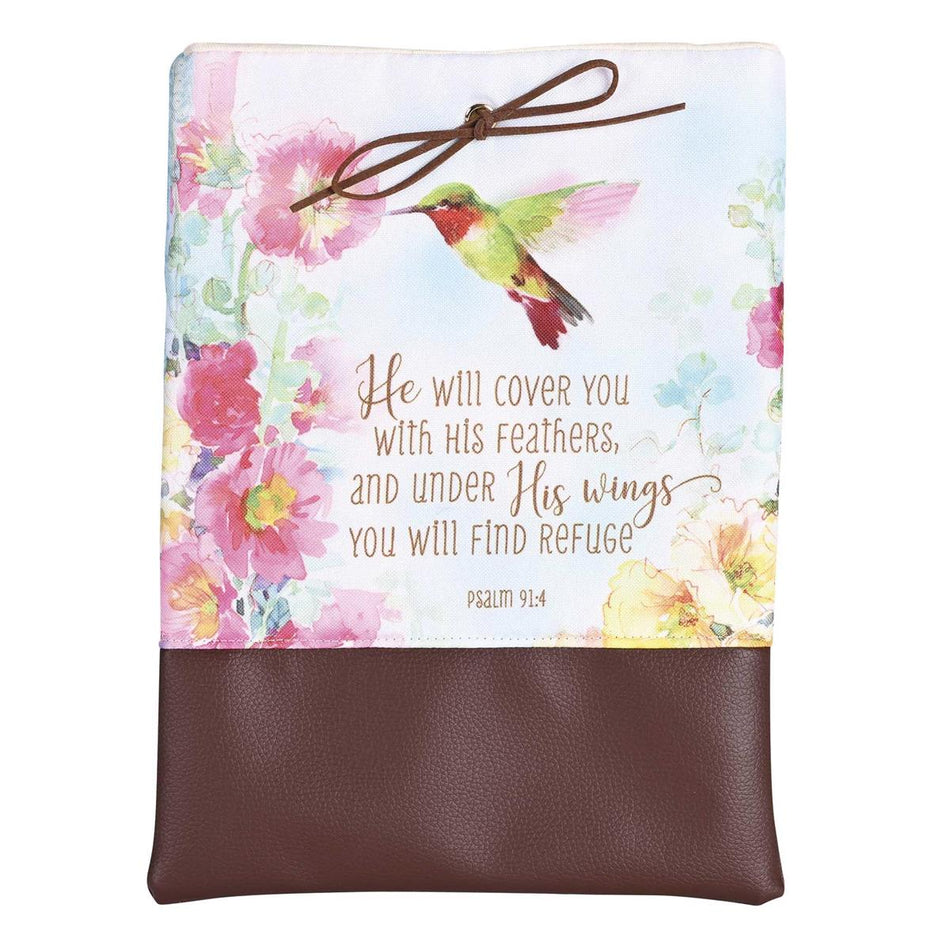 Journal Sleeve He Will Cover You Ps.91:4 by Dicksons