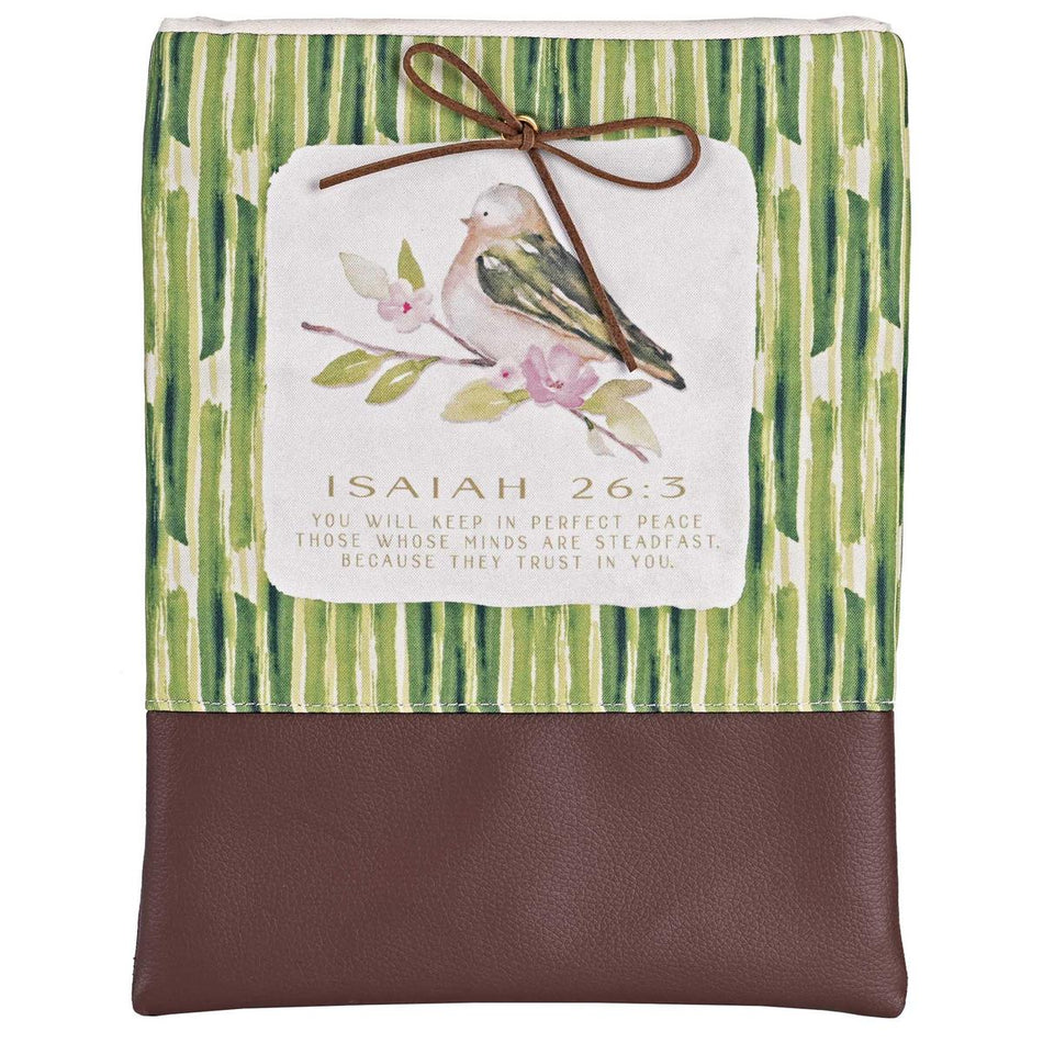 Decorative Women's Bible Journal Cover Sleeve with Tie Closure 8 x 10.75 Inch (JCC-4) by Dicksons