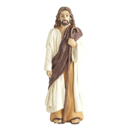 The Life of Christ White and Tan 3 Inch Resin Tabletop Figurine with Bookmark by Dicksons, product view 4