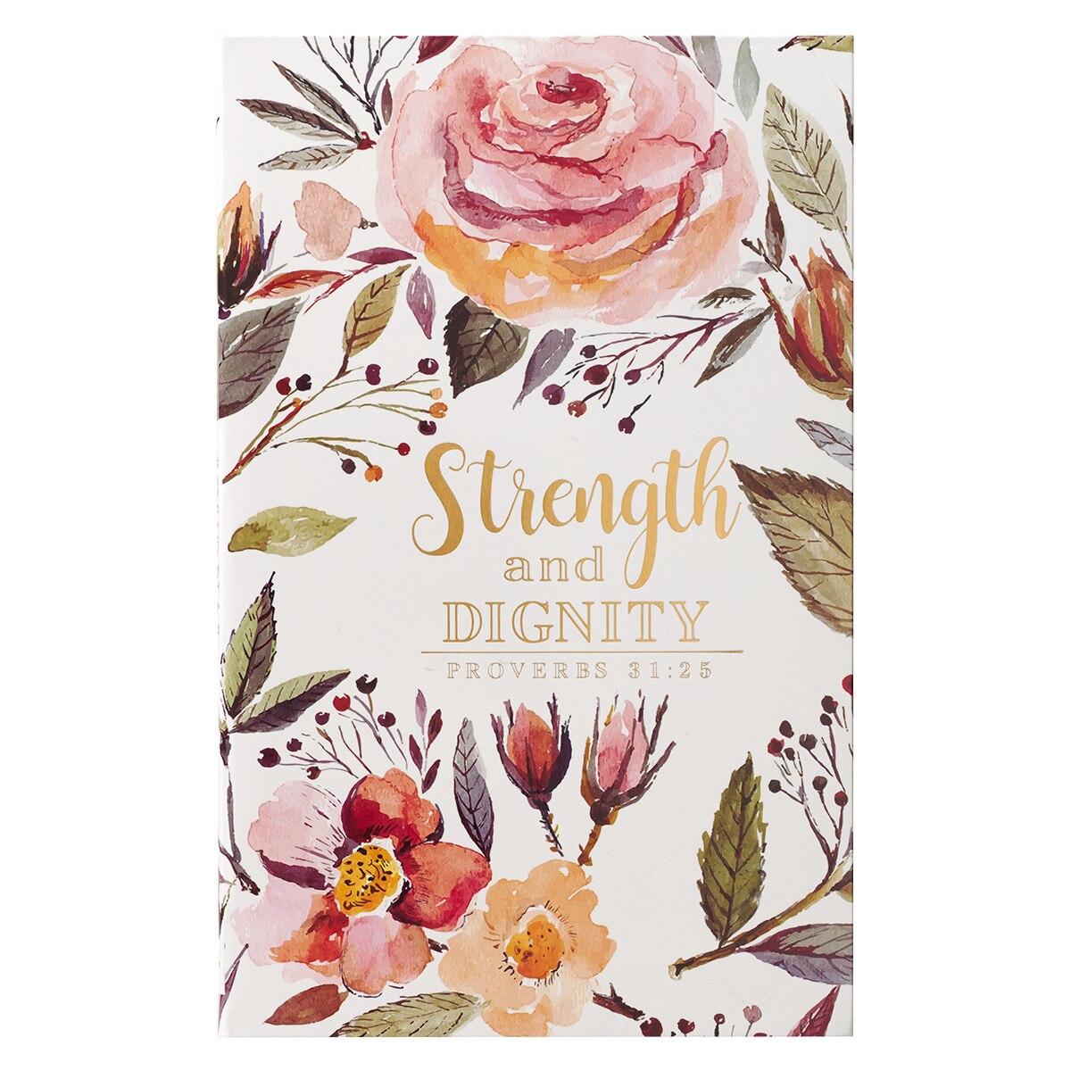 Strength and Dignity Flexcover Journal - Proverbs 31:25 by Christian Art Gifts