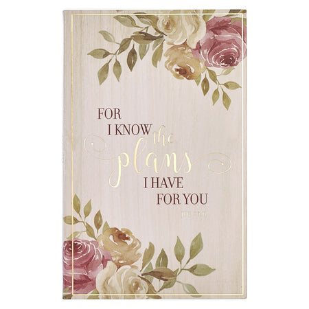 For I Know the Plans Flexcover Journal - Jeremiah 29:11 by Christian Art Gifts