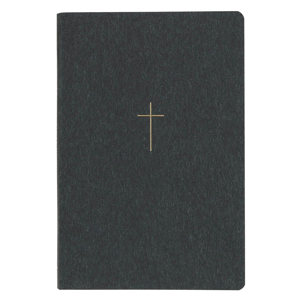 Cross Charcoal Gray Journal Cover Refill Notebook by Christian Art Gifts