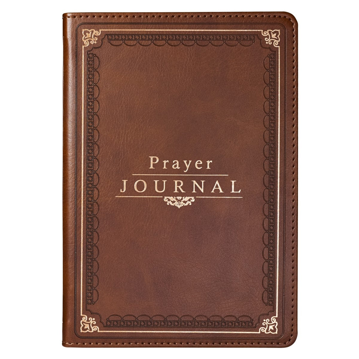 The Lord's Prayer Brown Faux Leather Prayer Journal - Matthew 6: 9-13 by Christian Art Gifts