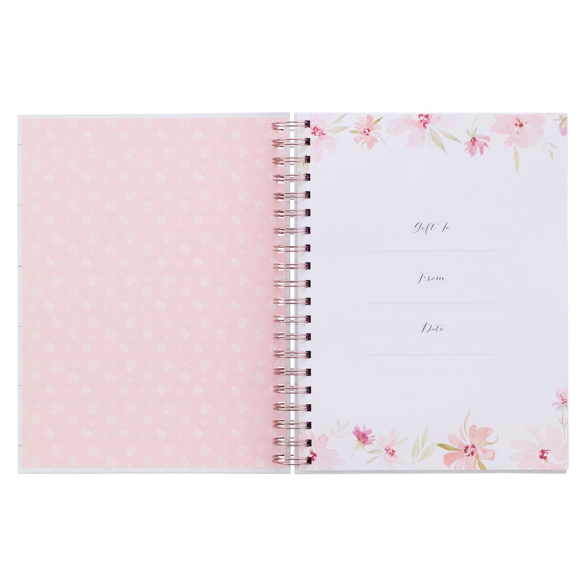 Moments in Prayer Wirebound Prompted Prayer Journal by Christian Art Gifts, product view 3