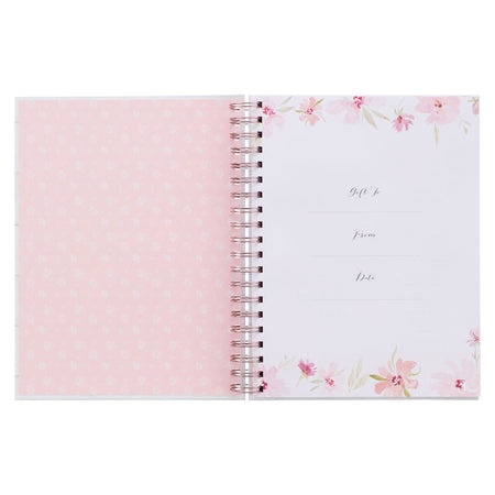 Moments in Prayer Wirebound Prompted Prayer Journal by Christian Art Gifts, product view 3