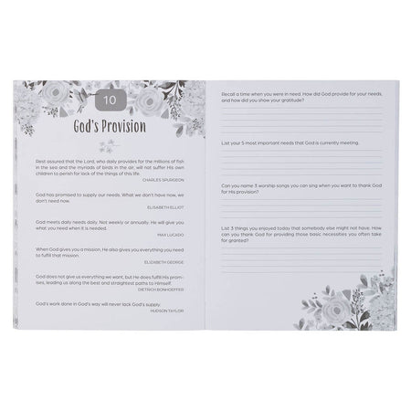 Grateful and Blessed — A Guided Gratitude Journal by Christian Art Gifts, product view 9