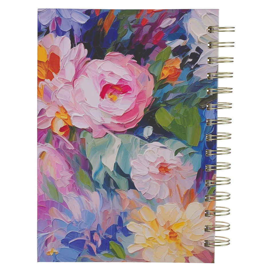 A Sweet Friendship Refreshes the Soul Spiral Journal by Christian Art Gifts, product view 2