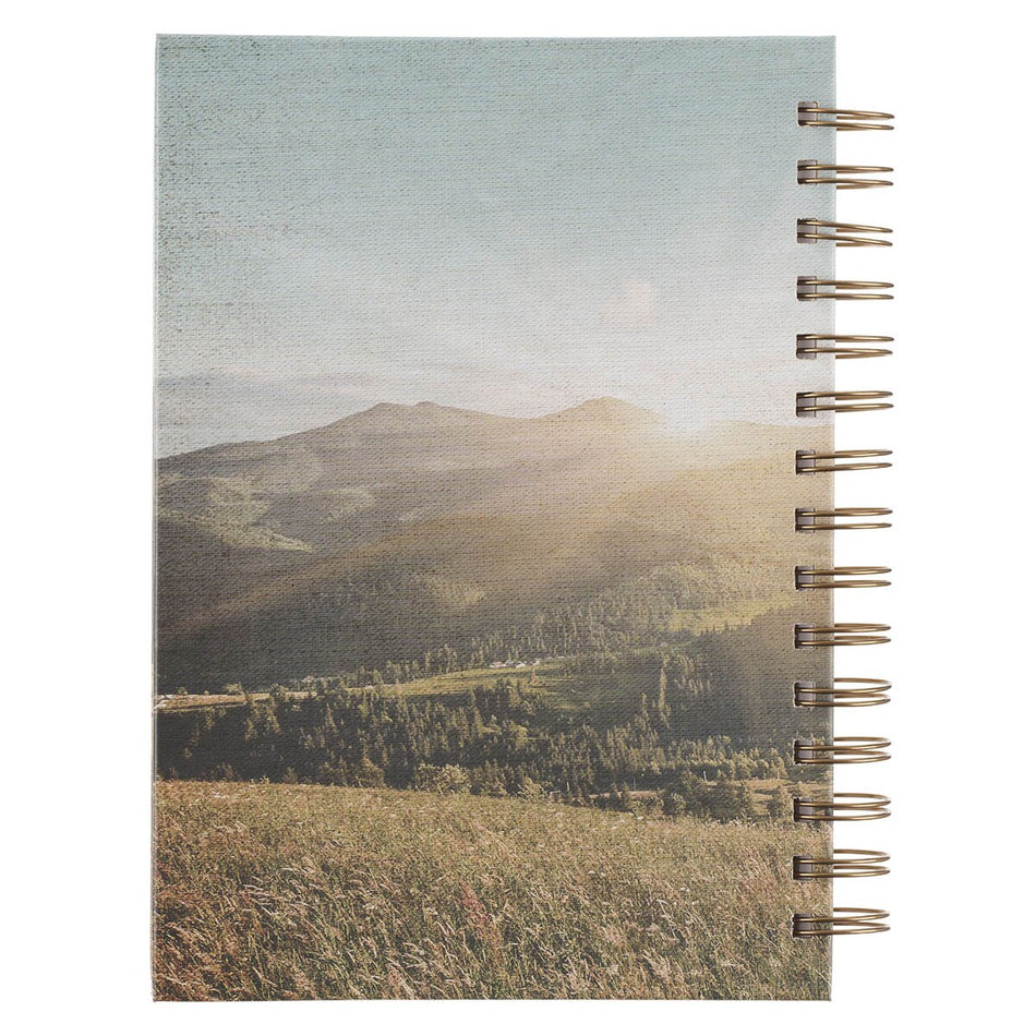 The Lord is My Shepherd Pasture Spiral Journal –Psalm 23:1–3 by Christian Art Gifts, product view 2