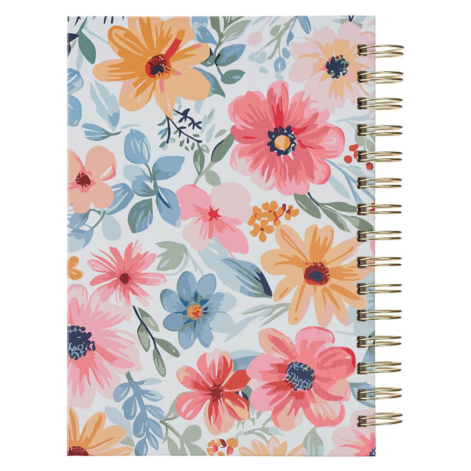 Teachers Plant Seeds Coral Garden Spiral Journal by Christian Art Gifts, product view 2