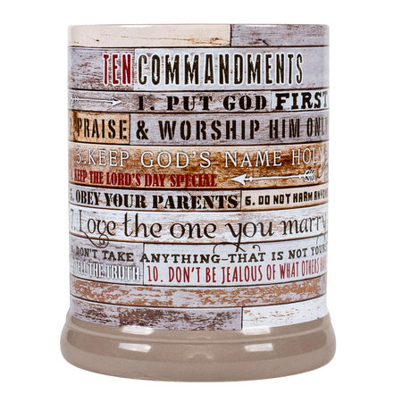 Ten Commandments Candle Jar Warmer by Dicksons