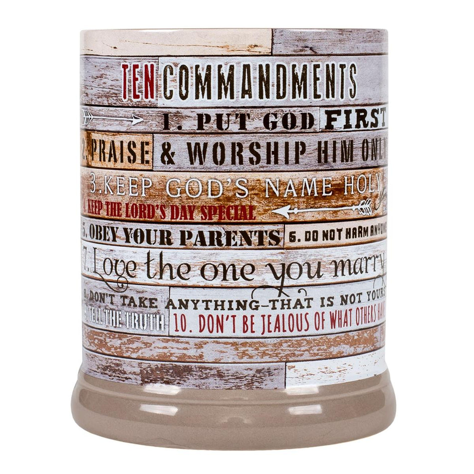 Ten Commandments Candle Jar Warmer by Dicksons