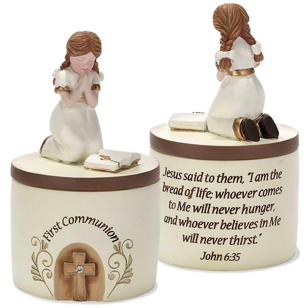Girl First Communion Keepsake Box by Dicksons