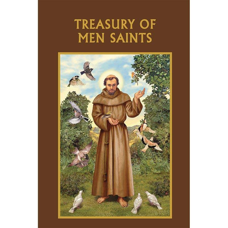 Aquinas Press Prayer Book - Treasury of Men Saints - 12/pk