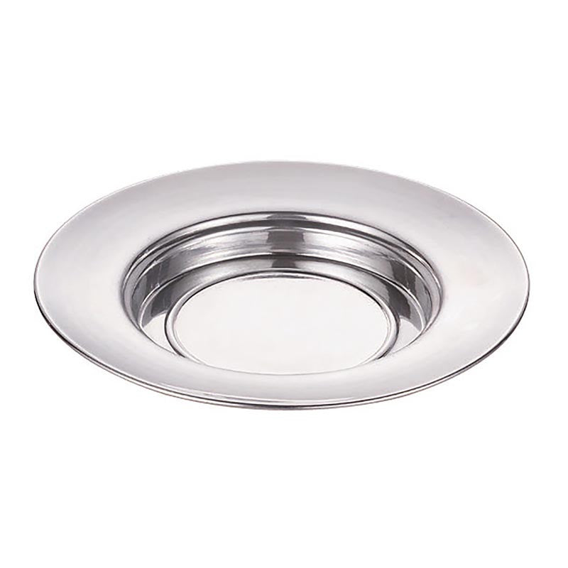Polished Aluminum Bread Plate