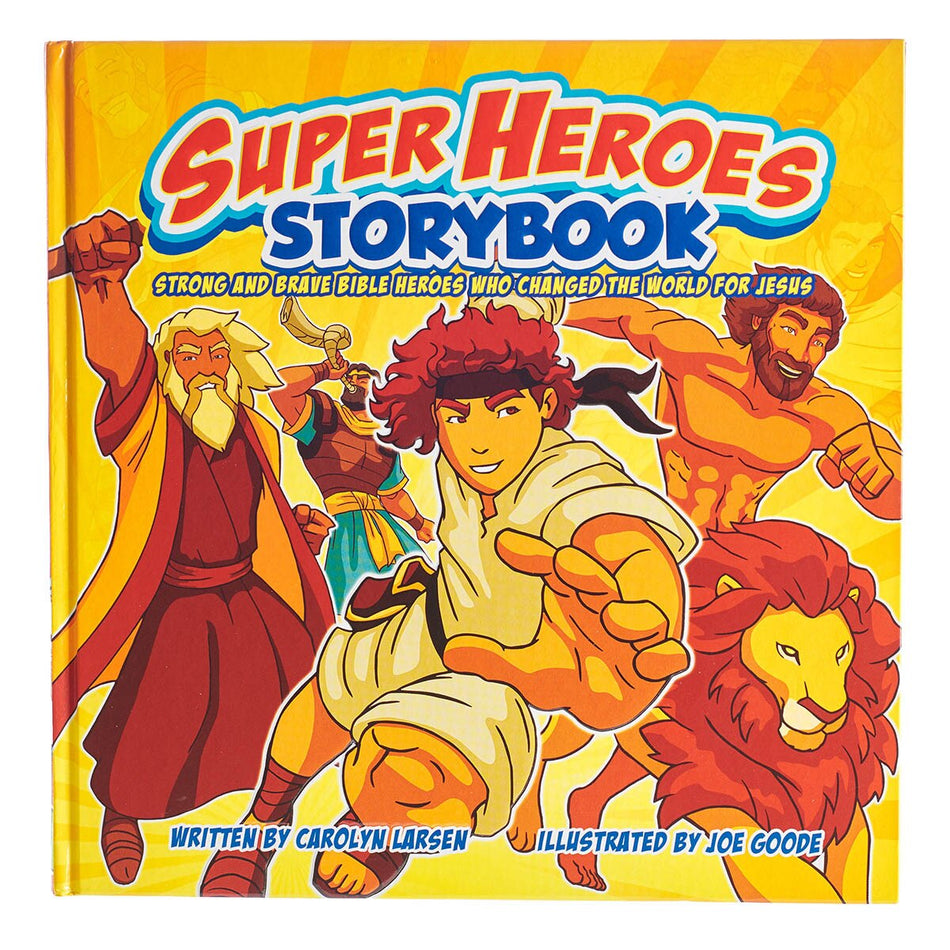 Super Heroes Storybook by Christian Art Gifts