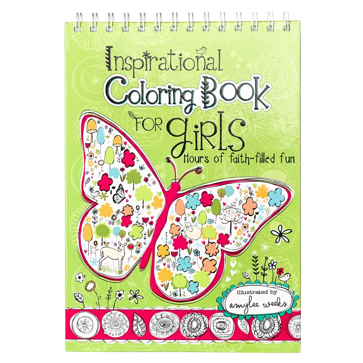 Inspirational Coloring Book For Girls by Christian Art Gifts