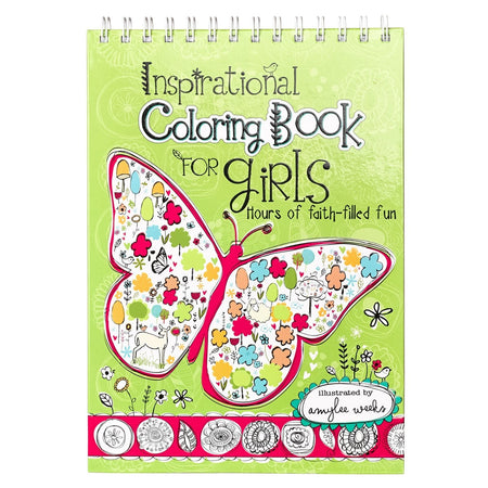 Inspirational Coloring Book For Girls by Christian Art Gifts