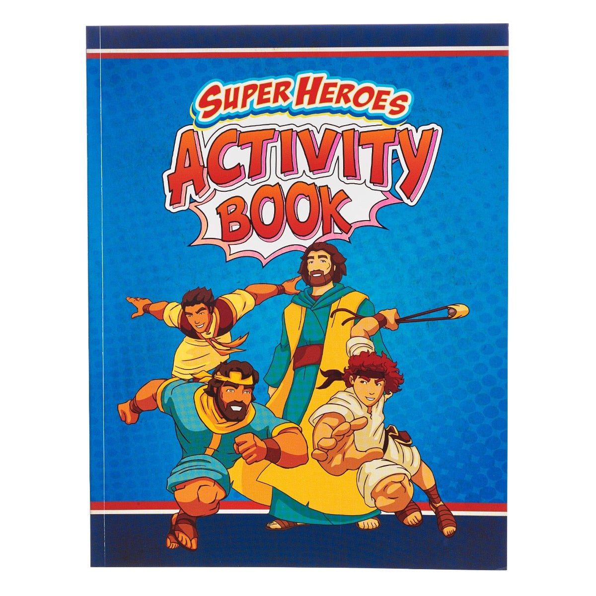 Super Heroes Activity Book by Christian Art Gifts