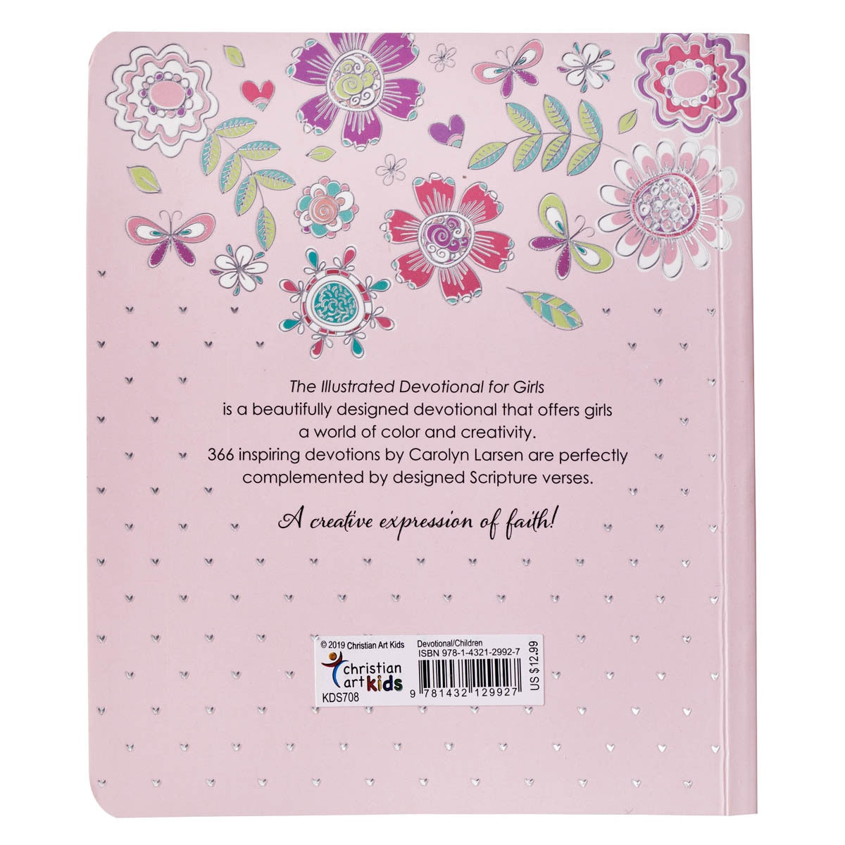 The Illustrated Devotional For Girls by Christian Art Gifts, product view 2