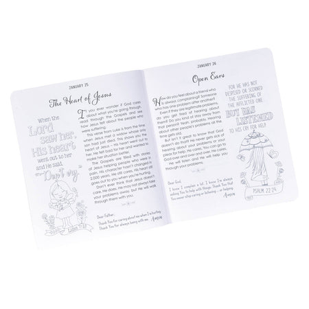 The Illustrated Devotional For Girls by Christian Art Gifts, product view 5
